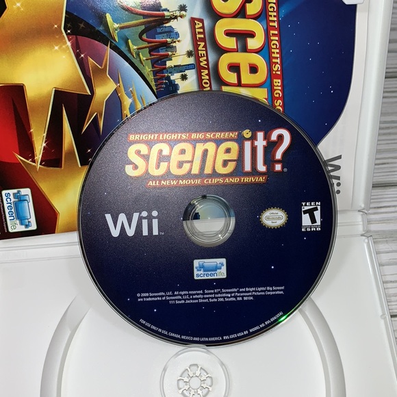 Scene It? Bright Lights! Big Screen! For Nintendo Wii - Picture 5 of 6